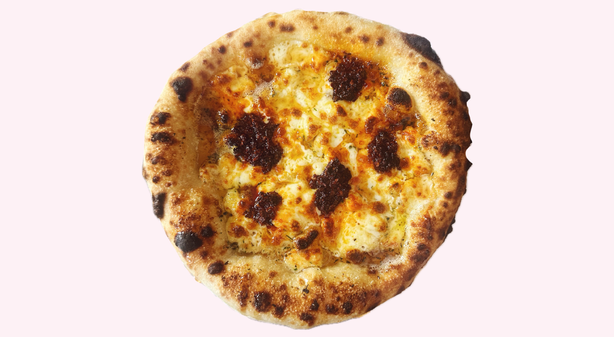 Cheesy Nduja - Pizza Near Me Delivery in Kenfig  Cynffig CF33