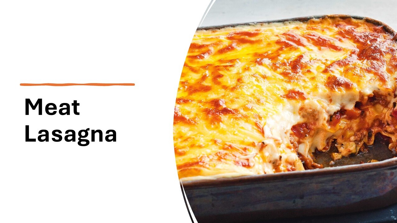 Meat Lasagne - Pizza Collection in Holyfield EN9