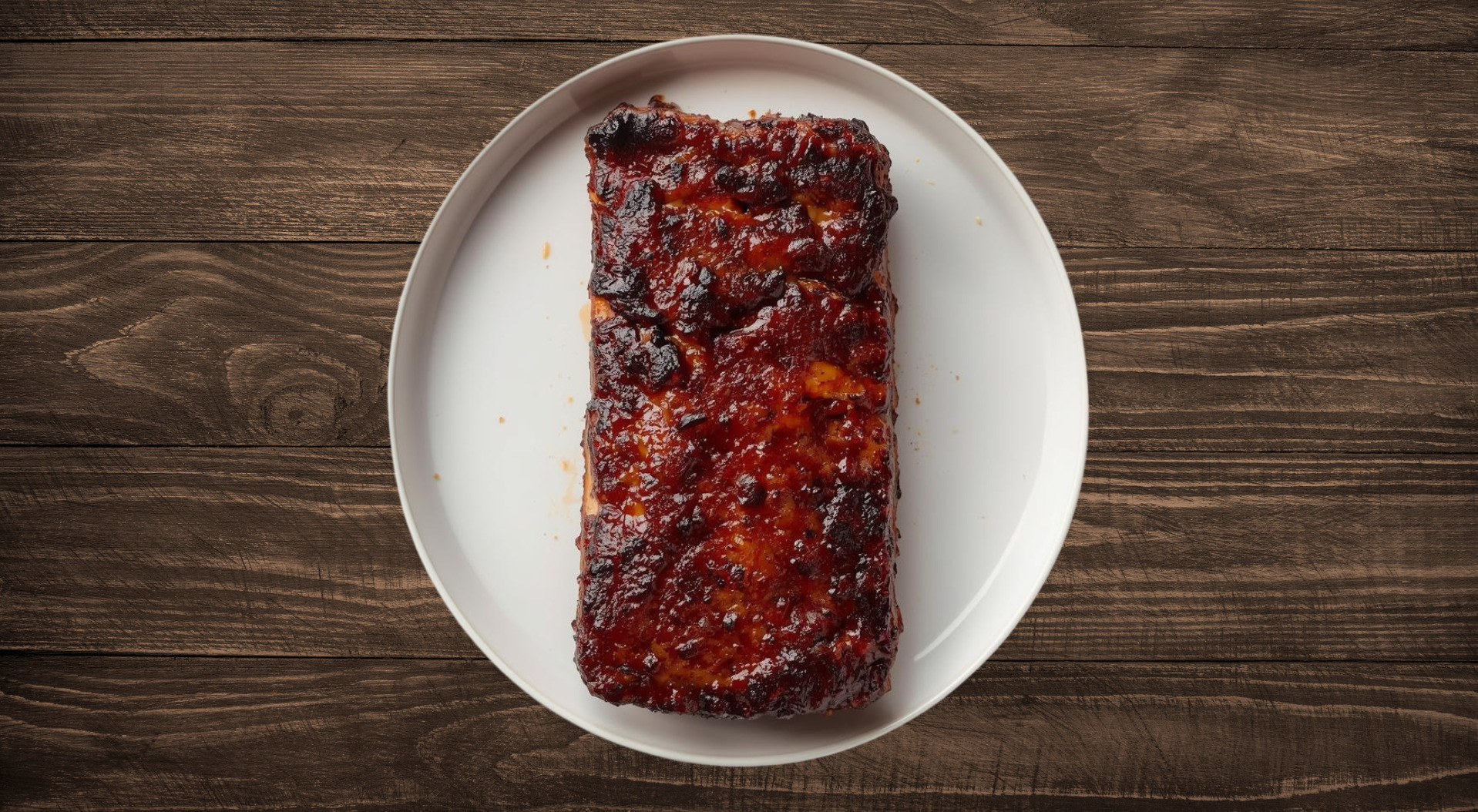 Half Rack of BBQ Ribs - Chicken Burger Delivery in Under The Wood CT3