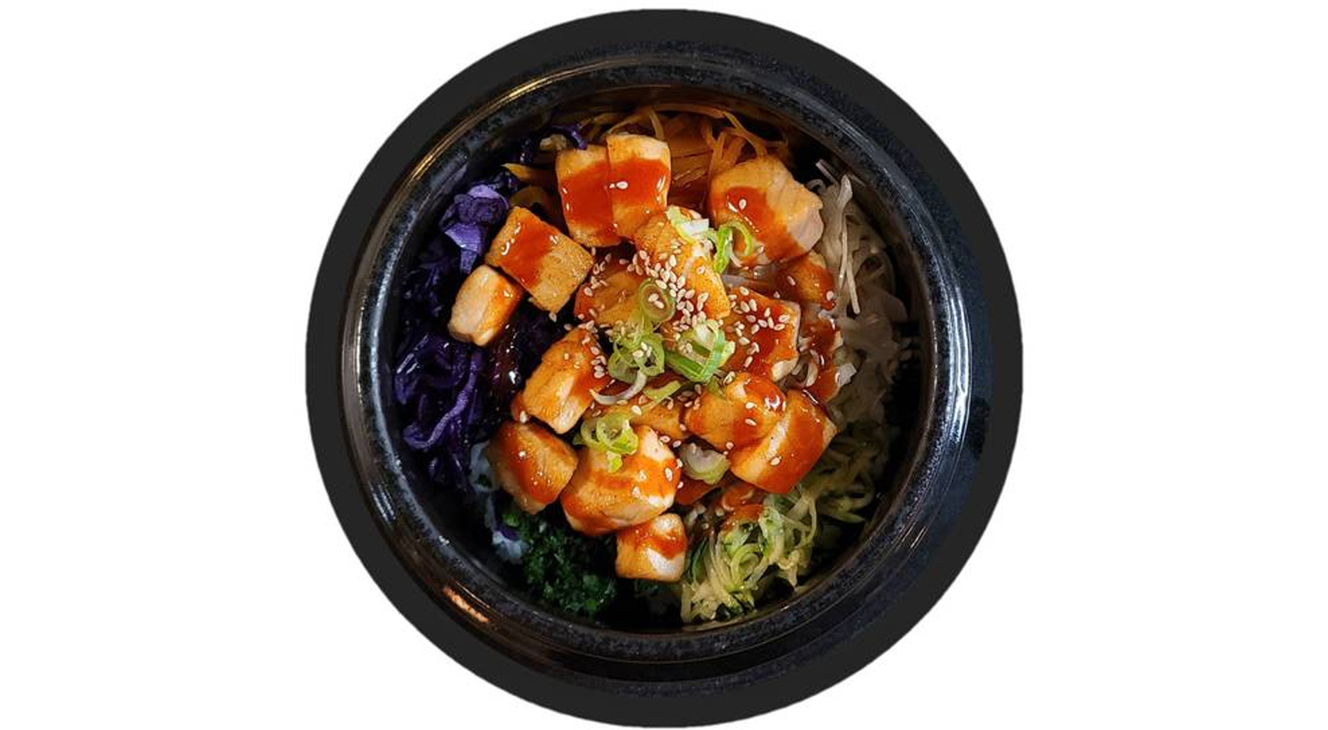 27. Salmon (Yeun Aur) Bibimbap - Kimchi Collection in Clay End SG2