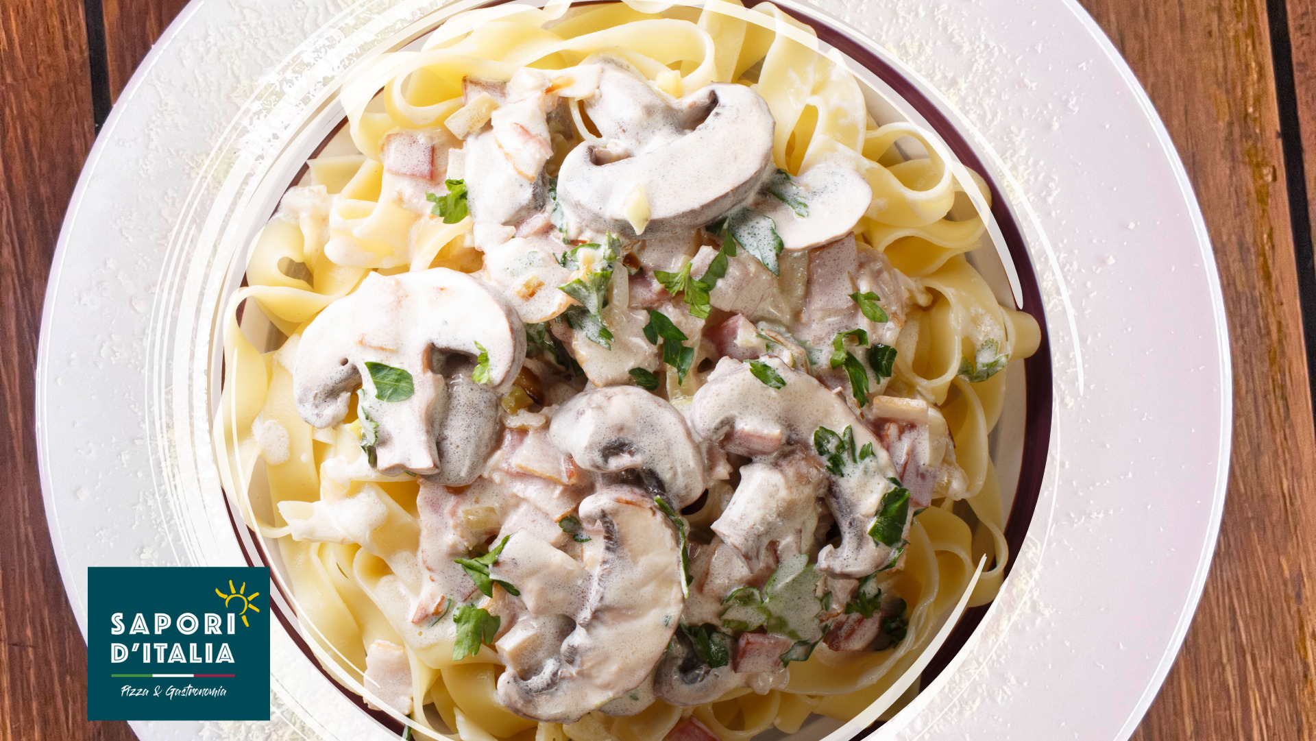 Mushroom & Parmesan Cheese Cream - Pizza Near Me Collection in Kidbrooke SE3