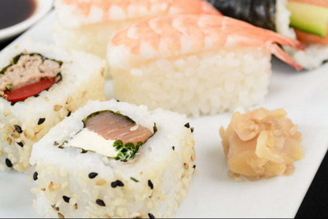 Chicken Teriyaki Uramaki - Shinobi Sushi Delivery in Angel N1