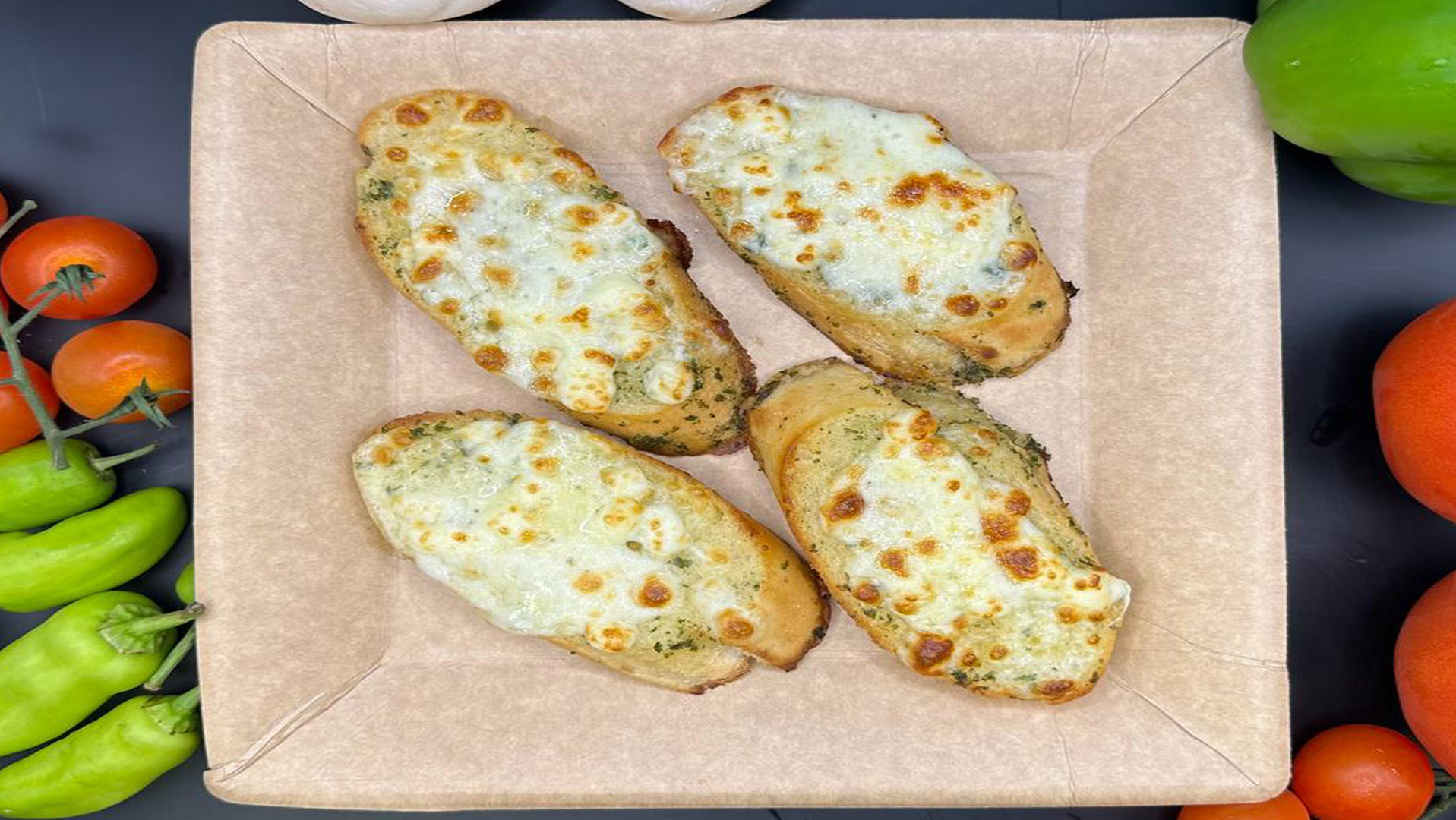 Garlic Bread with Cheese - Chicken Strips Delivery in West Acton W3