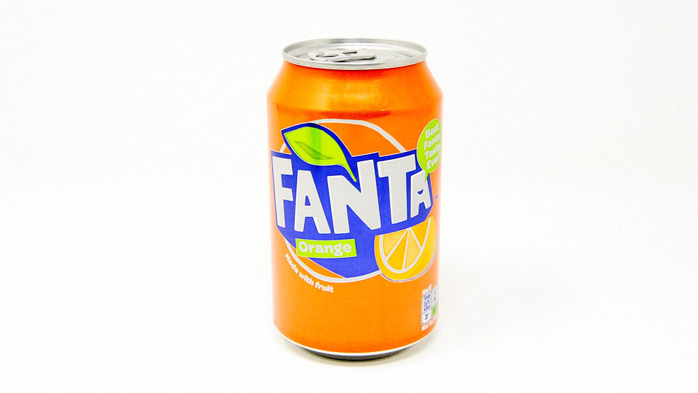 Fanta Orange Can - Pizza Collection in Temple EC4Y