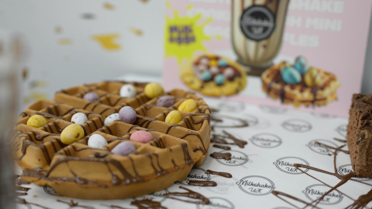 Waffle Full of Mini Eggs - Milkshakes Collection in Heronsgate WD3
