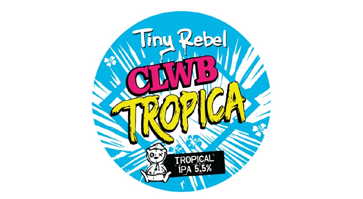 Tiny Rebel Club Tropica - ABV 5% - Local Pizza Delivery in Kenfig  Cynffig CF33