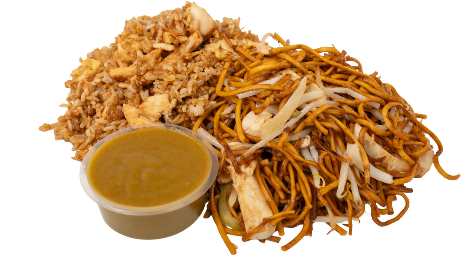 Chicken Chow Mein, Chicken Fried Rice, & Sauce - Chicken Delivery in East Hendred OX12