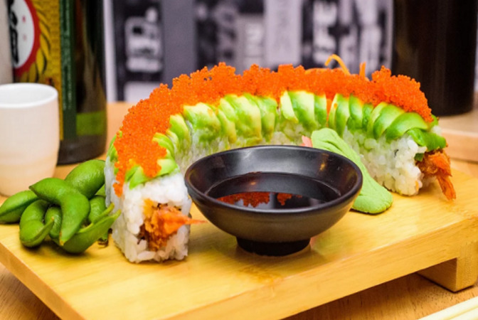 Dragon Roll - Gyoza Delivery in Stamford Hill N16