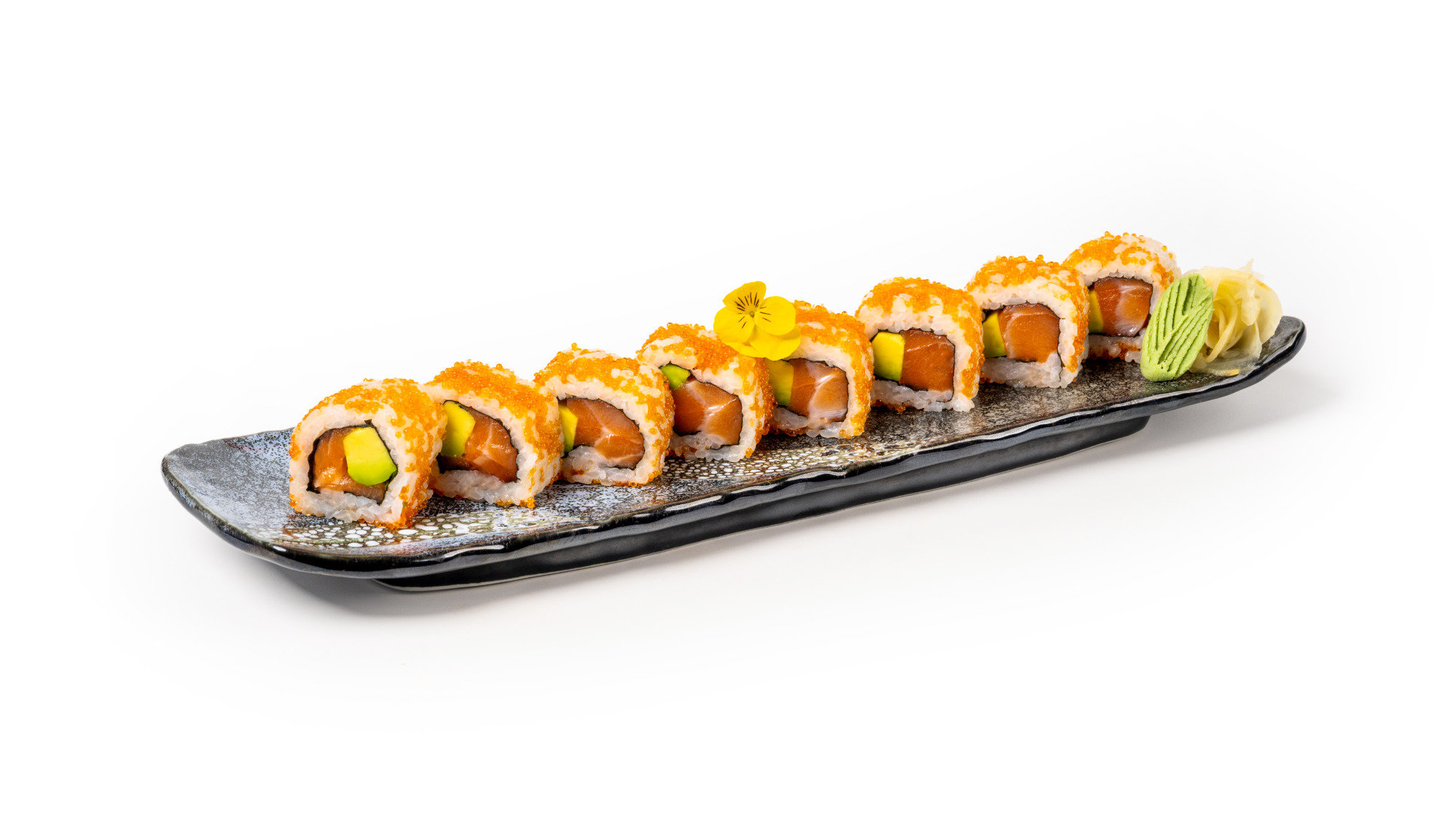 SALMON AVOCADO URAMAKI - Japanese Food Collection in Stroud Green N4
