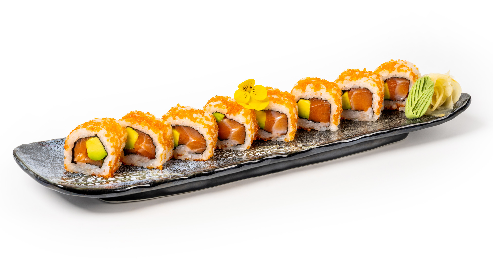 SALMON AVOCADO URAMAKI - Japanese Food Collection in Westminster SW1A