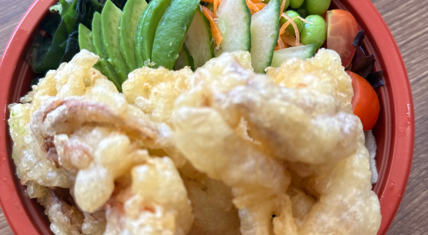 Soft Shell Crab Salad - Sushi Delivery in Temple Fortune NW11