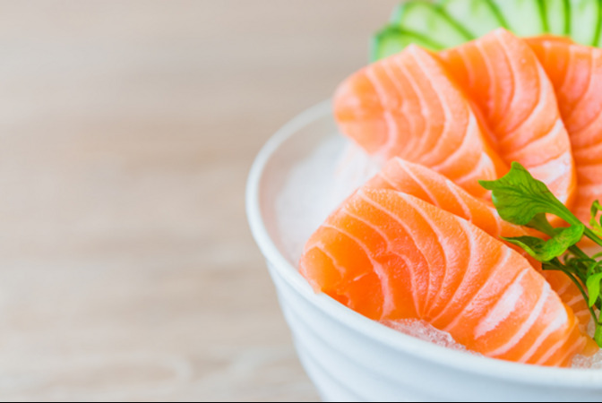Salmon Sashimi - Futomaki Delivery in Frognal NW3