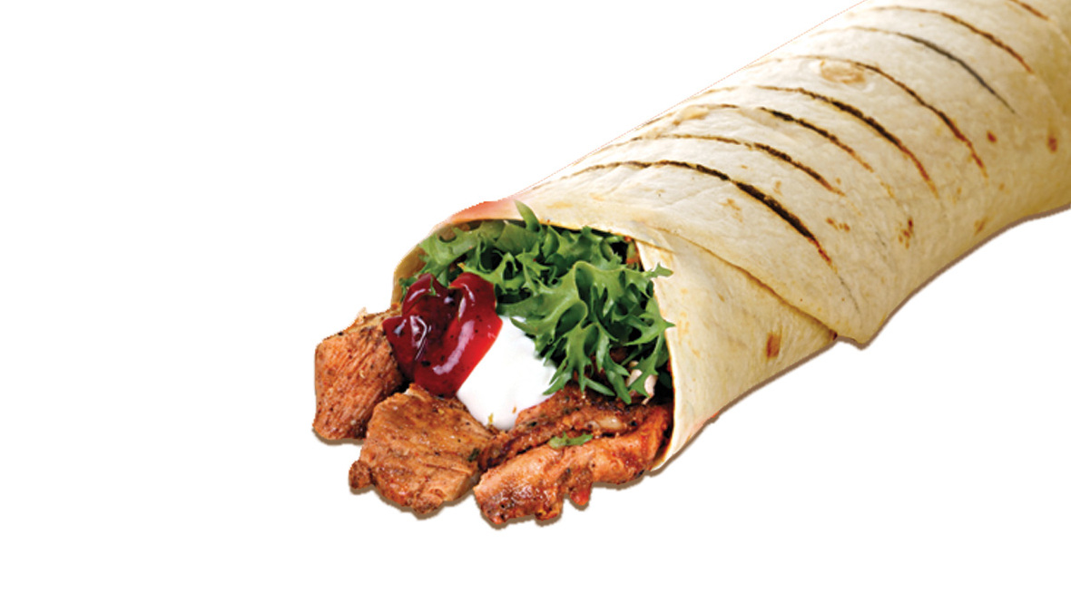 Lamb Donner Wrap - Chips Delivery in Woodford IG8