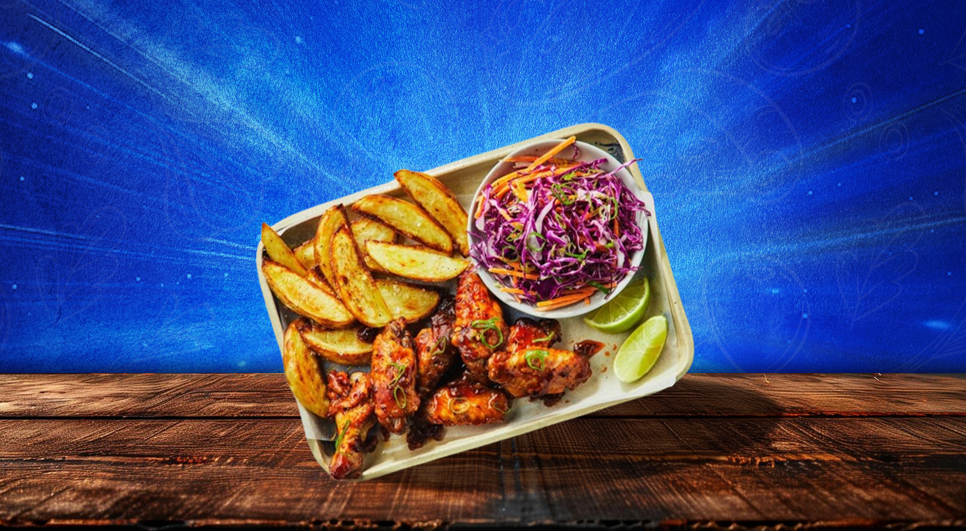 Wedges & Spicy Wings Combo - Calzone Delivery in Roedean BN2