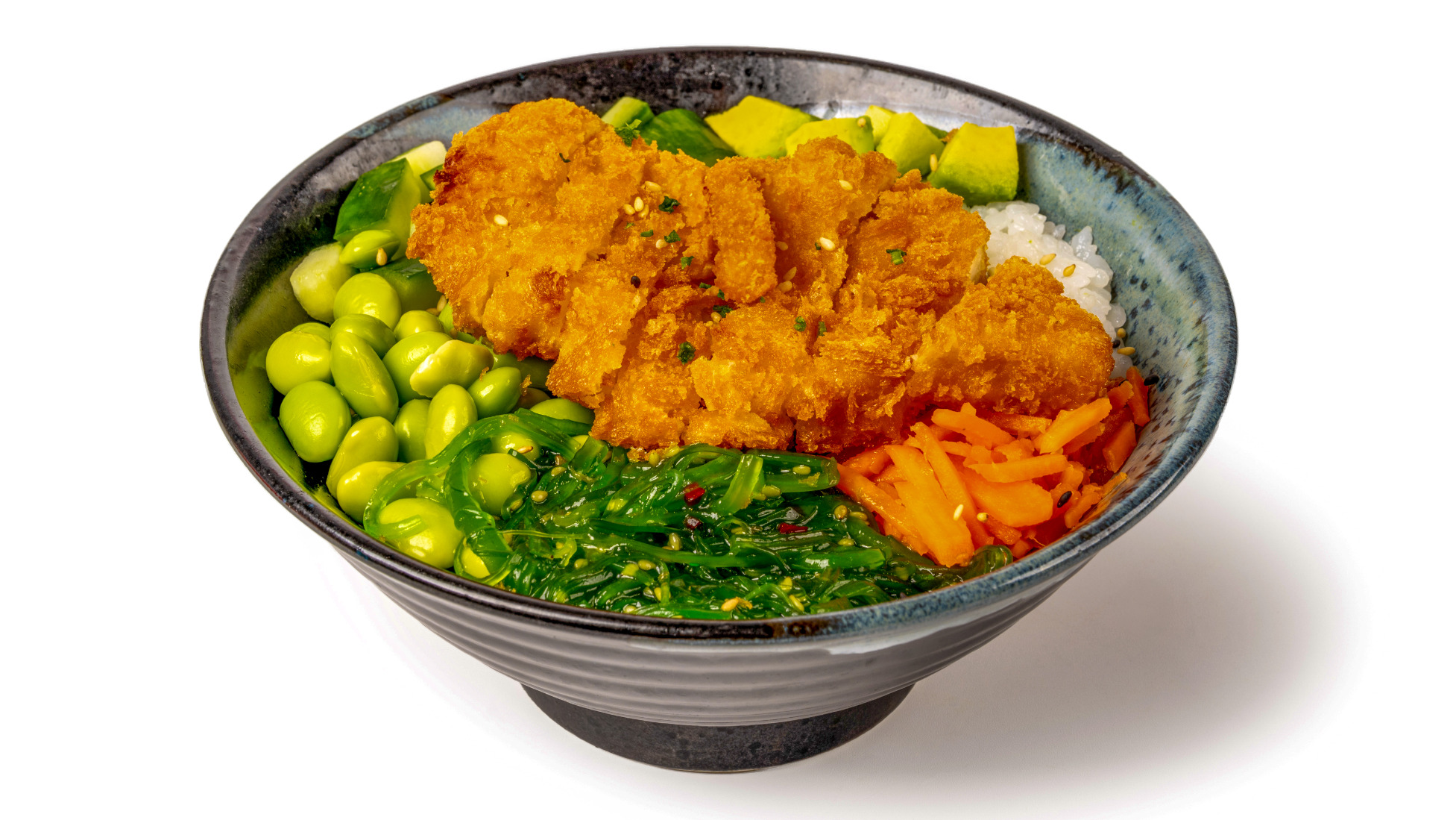 CHICKEN KATSU POKE BOWL - Late Japanese Collection in Vale Of Health NW3