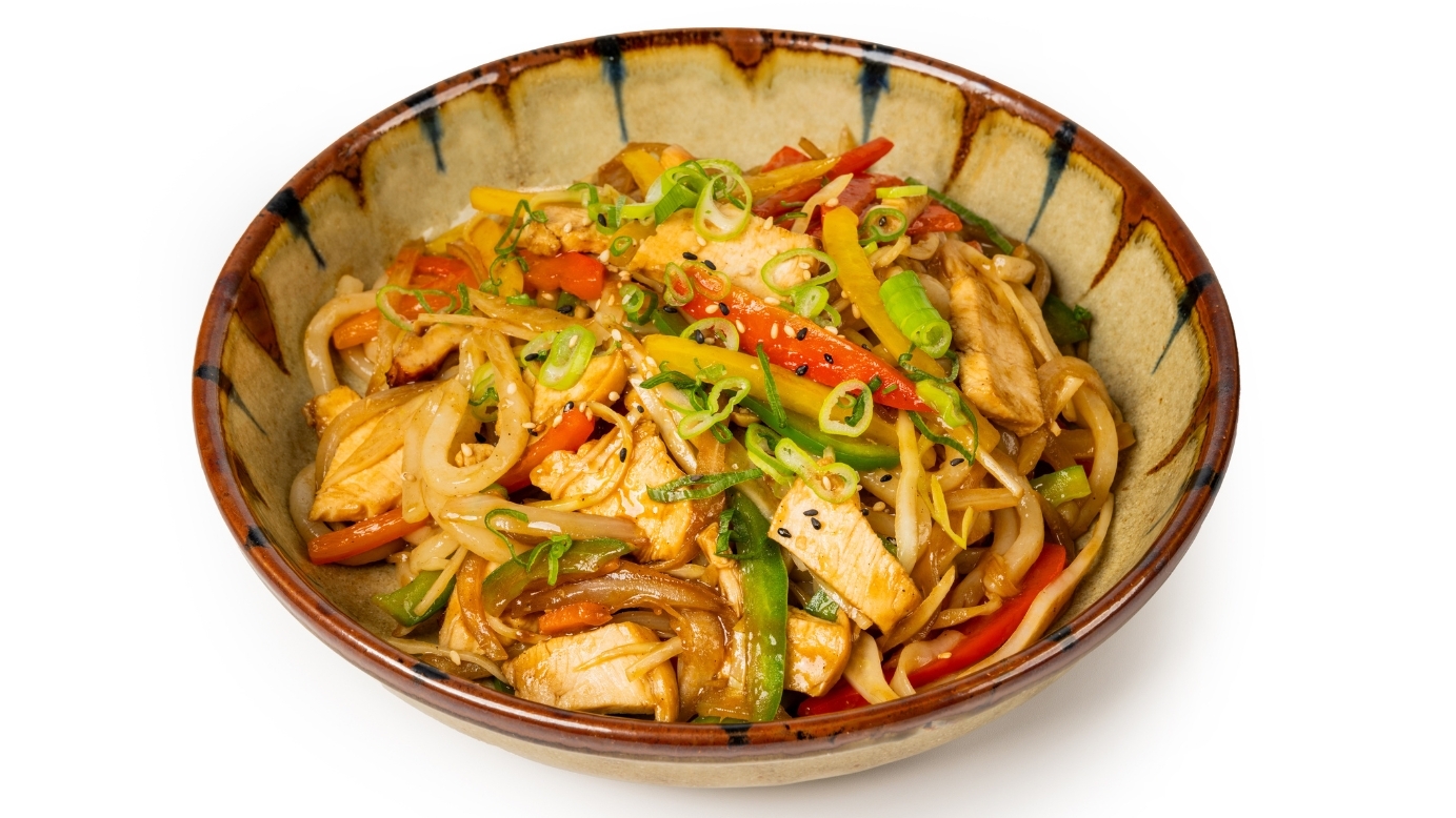 CHICKEN YAKI UDON - 24 Hour Sushi Delivery in Shepherds Bush W12