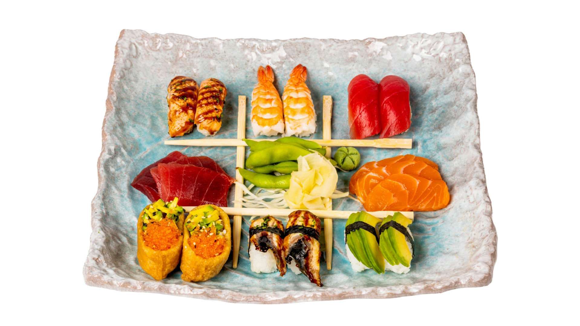 NIGRI & SASHIMI SUPER BOX (18 pcs) - Sushi Collection in Forest Hill SE23