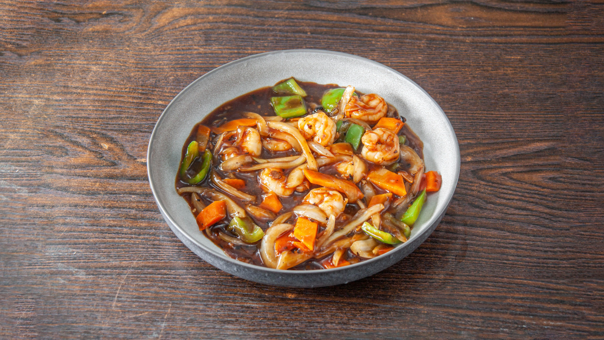 King Prawns in Black Bean Sauce 🌶 - Chinese Food Collection in Old Town SG1