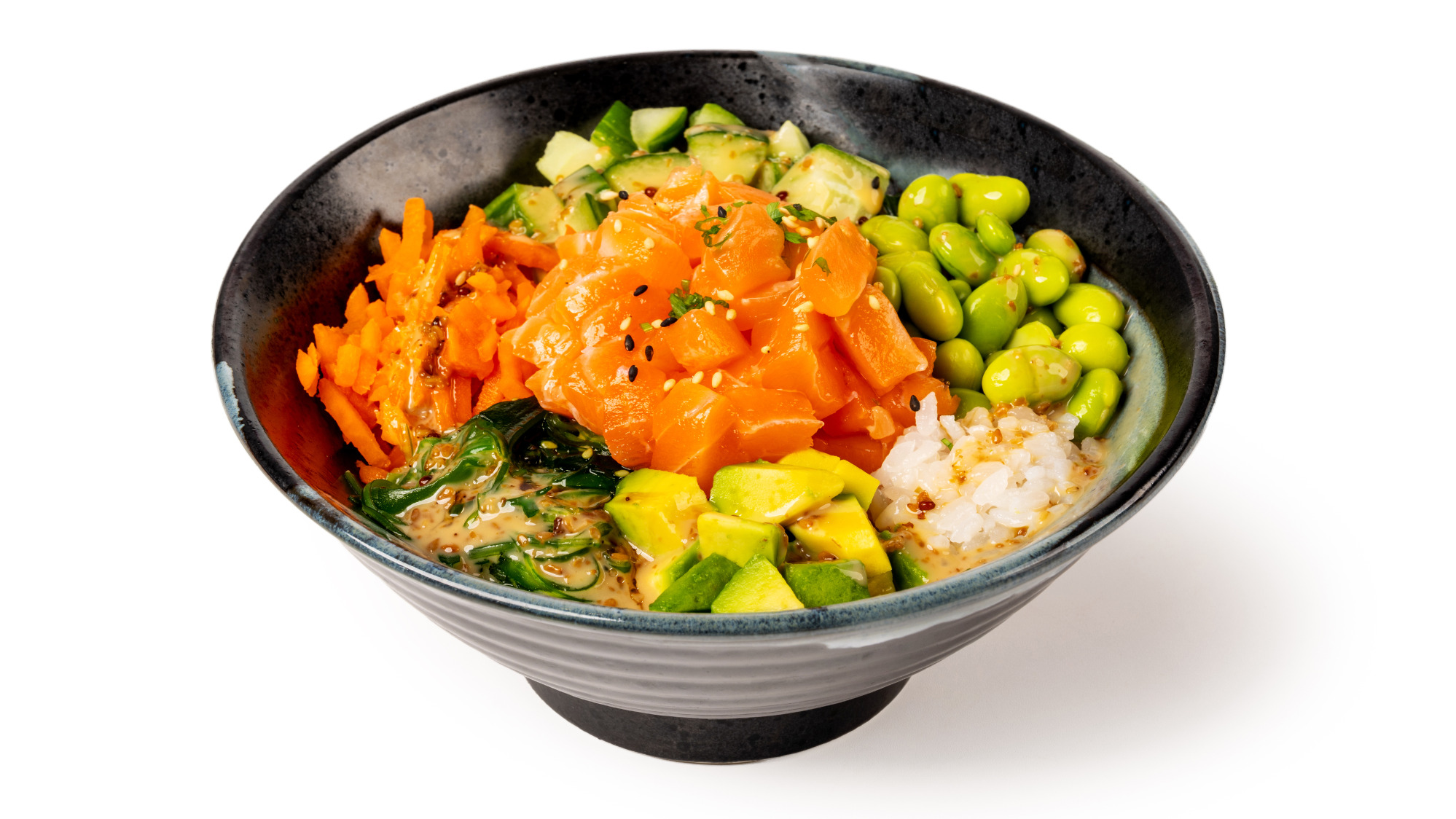 SALMON POKE BOWL - Japanese Food Delivery in West Hampstead NW6