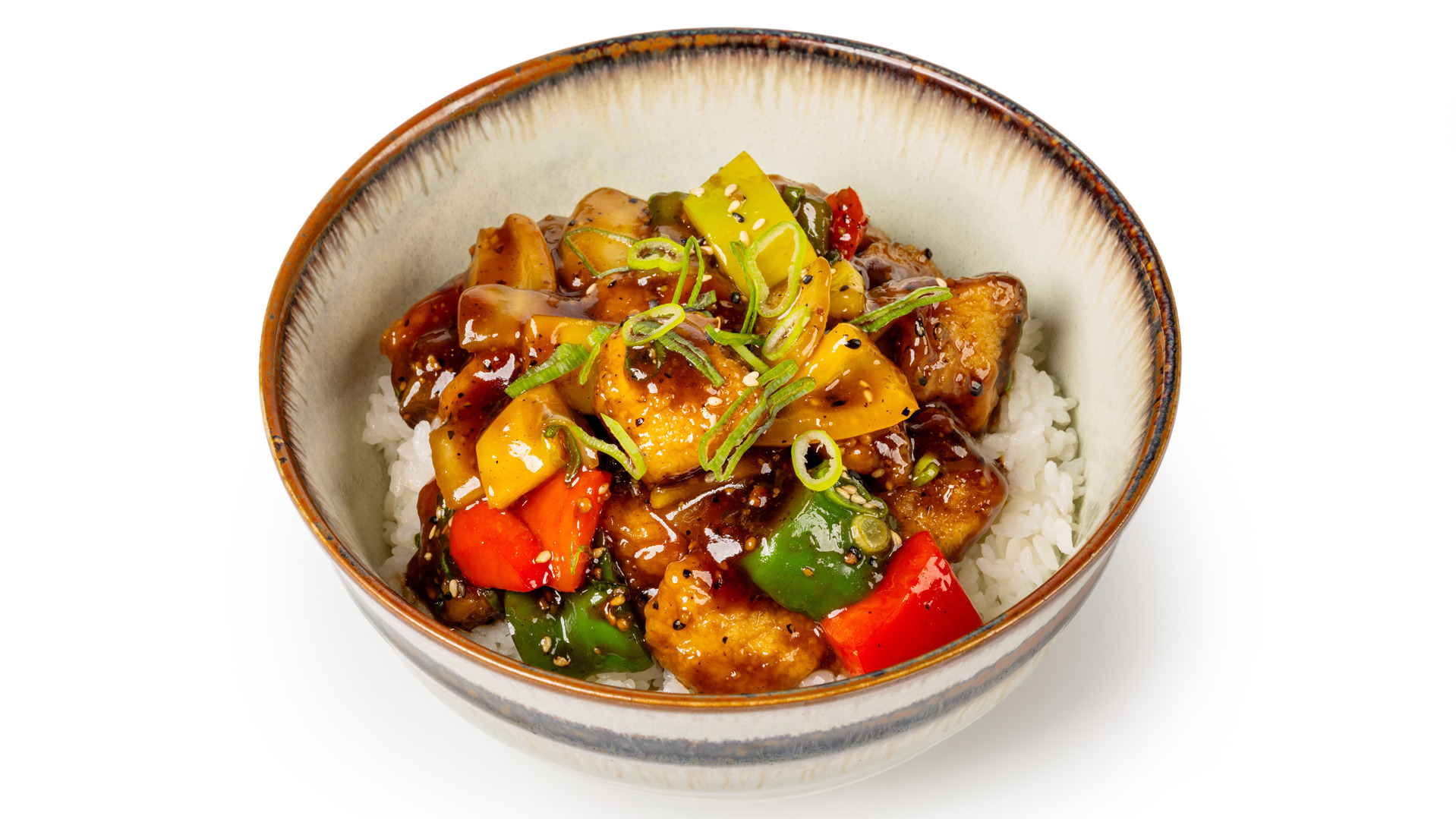 BLACK PEPPER CHICKEN WITH RICE - Japanese Food Collection in Brixton SW9