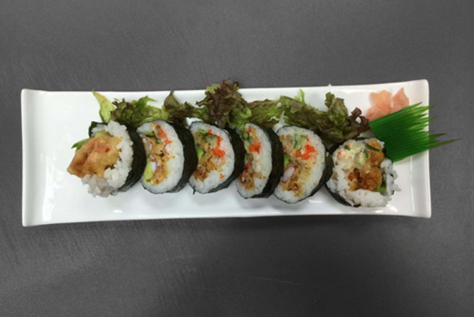 Soft Shell Crab Futomaki - Japanese Restaurant Delivery in Belsize Park NW3
