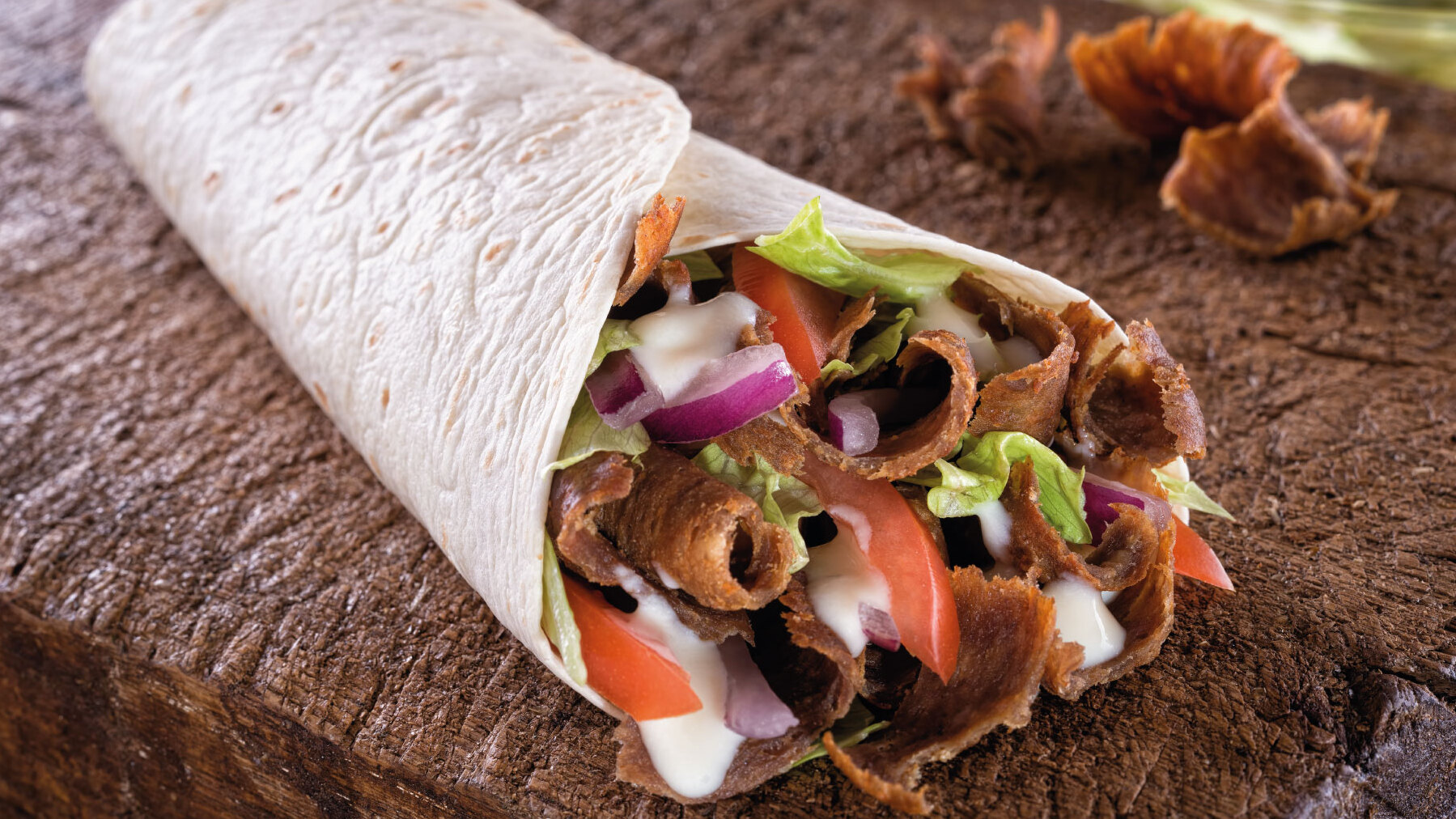 Kebab Wrap with Chilli Sauce - Burger Sevens Collection in South Newsham NE24