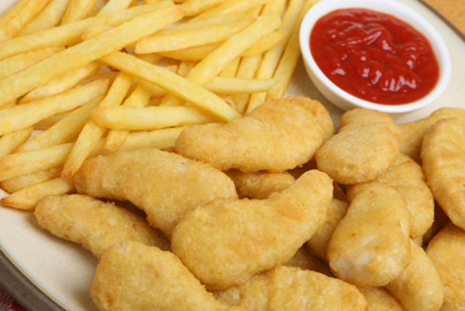 Chicken Dippers Combo with Fries - Chicken Burger Delivery in Patrixbourne CT4