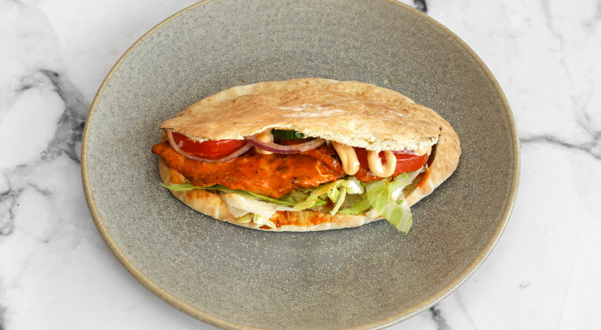 Chicken Breast in Pitta - Southern Fried Delivery in Custom House E16