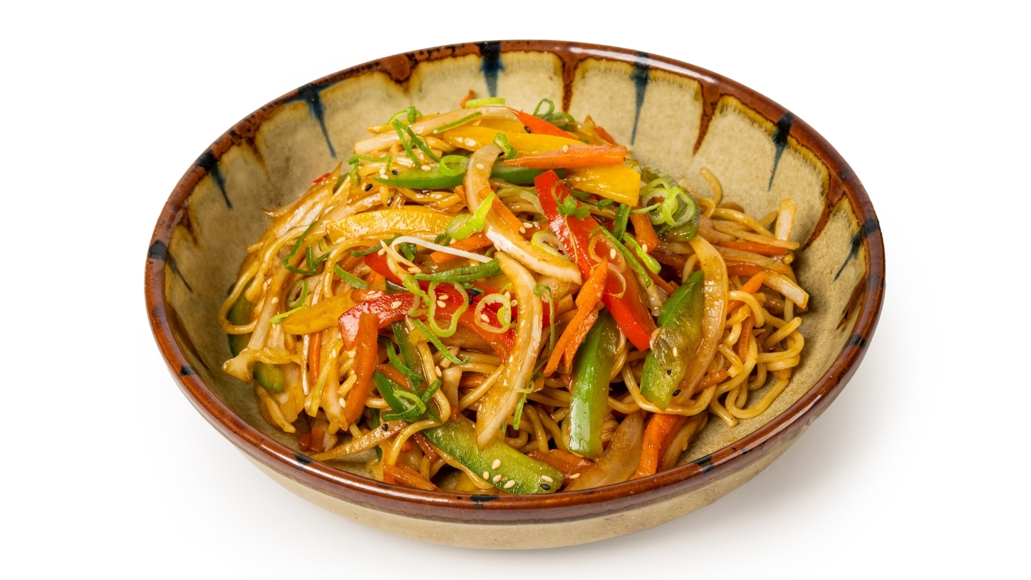 VEGETABLE STIR FRY WITH NOODLES - Japanese Food Collection in Southfields SW18