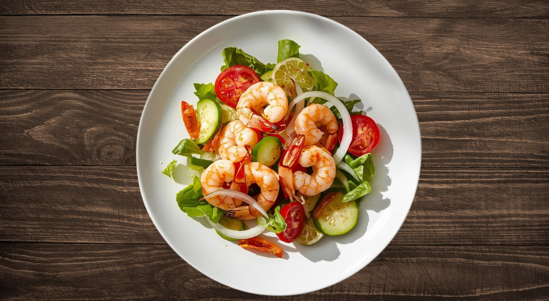 Prawns in Sauce Salad - Pizza Delivery in Marshside CT3