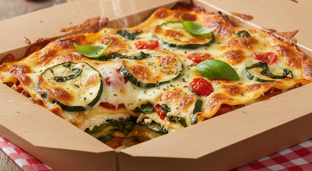Vegetarian Lasagne - Burger Collection in Patrixbourne CT4