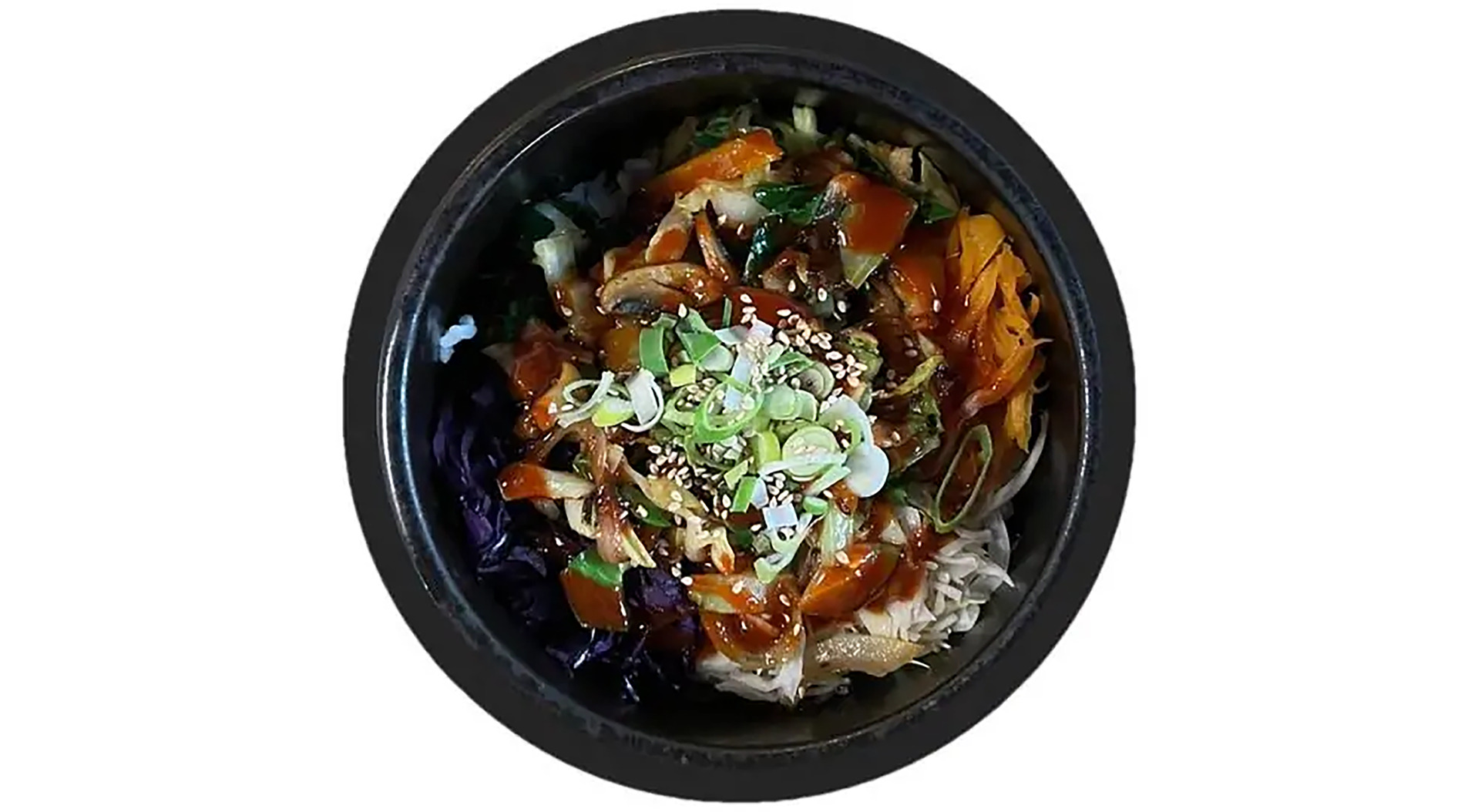 21. Veg (Ya Chae) Bibimbap - Bibimbap Delivery in Hooks Cross SG14