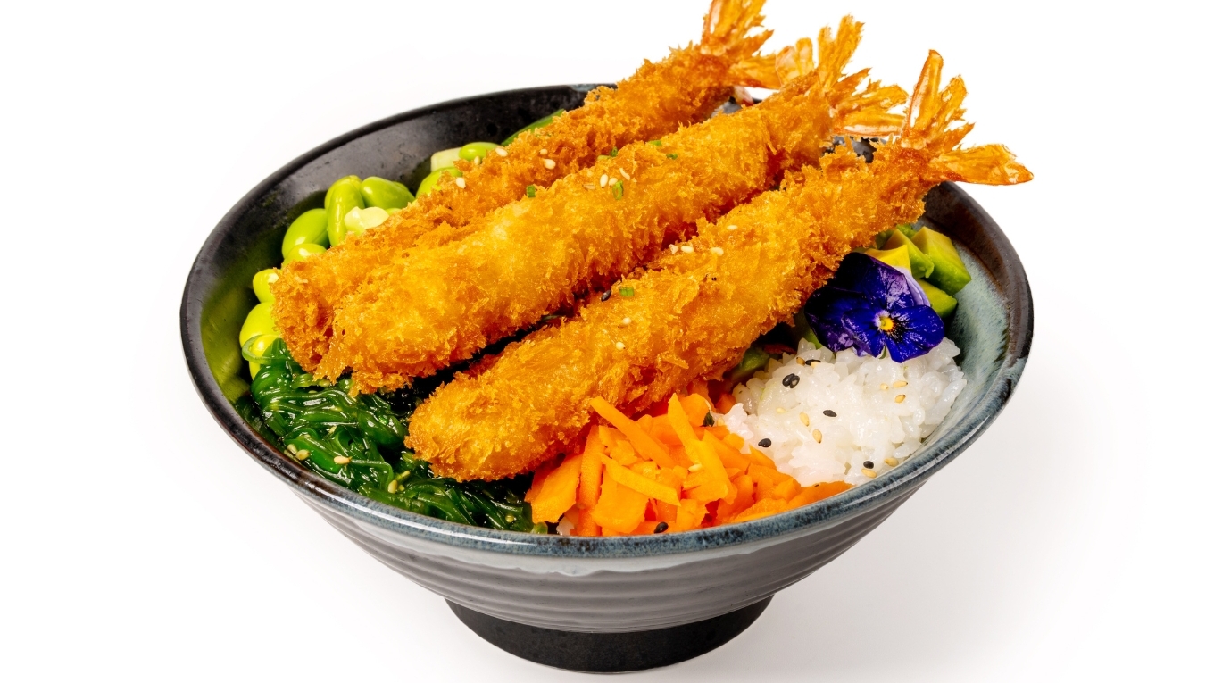 PRAWN POKE BOWL - Japanese Food Collection in Hitchin Square E3