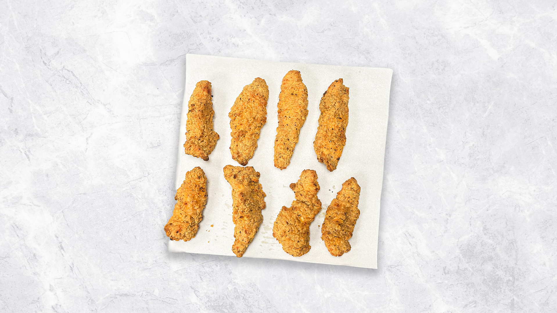 8 Fiery Chicken Strips 🌶️ - Milkshakes Delivery in Rainham RM13