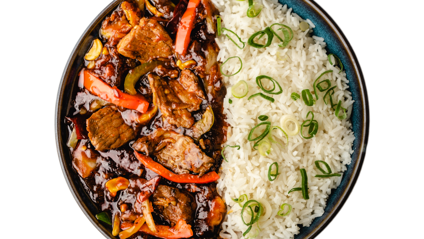 Dynamite Kung Pao- Beef Sirlion - Japanese Delivery in Addlestonemoor KT15