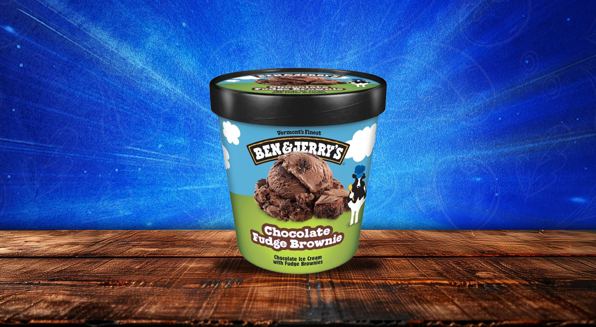 Ben & Jerry's - Choc Fudge Brownie - Pizza Collection in Aldrington BN3