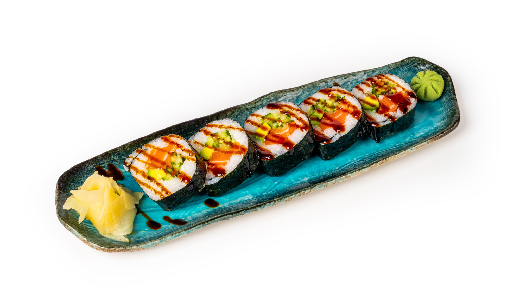 SALMON AVOCADO FUTOMAKI - 24 Hour Sushi Collection in Chingford E4