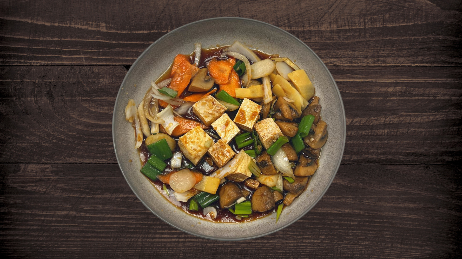 Tofu with Mushrooms - Crispy Duck Delivery in Snailswell SG5