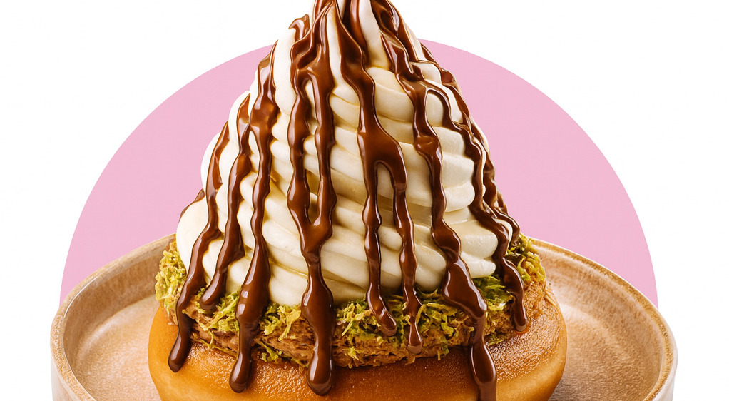 The Donut Kunafa Swirl - Crepes Collection in Maple Cross WD3