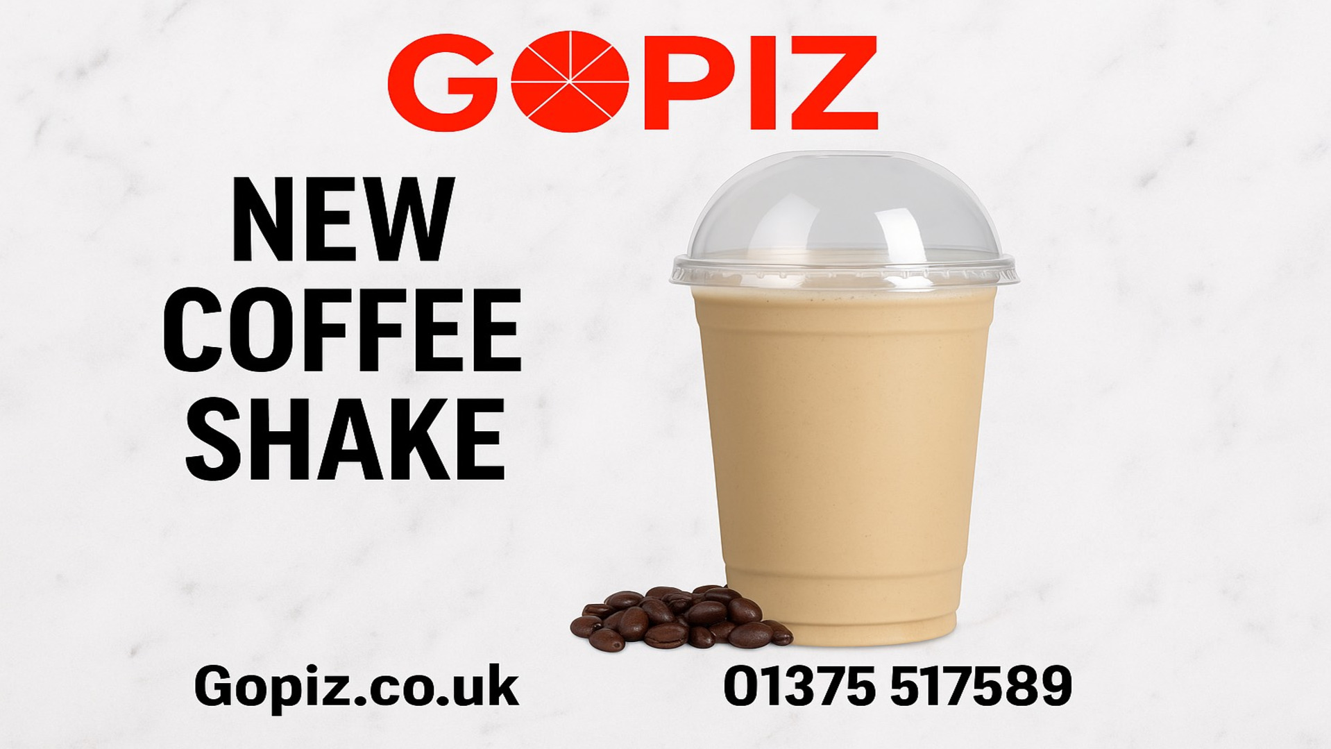 Coffee Milkshake - Number One Delivery in Grays RM17