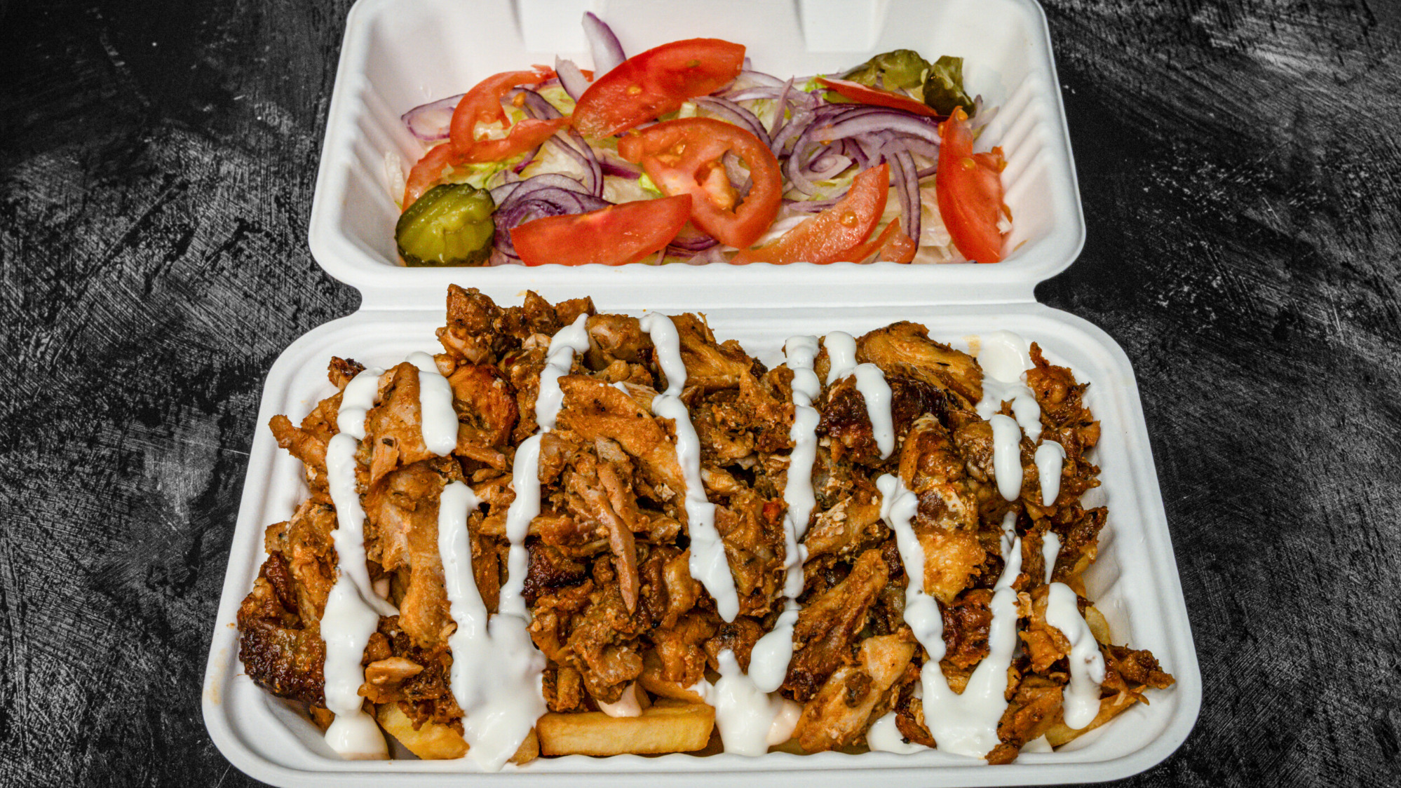 Chicken Doner Box with Fries 10" - Chicken Delivery in Cradley Heath B64
