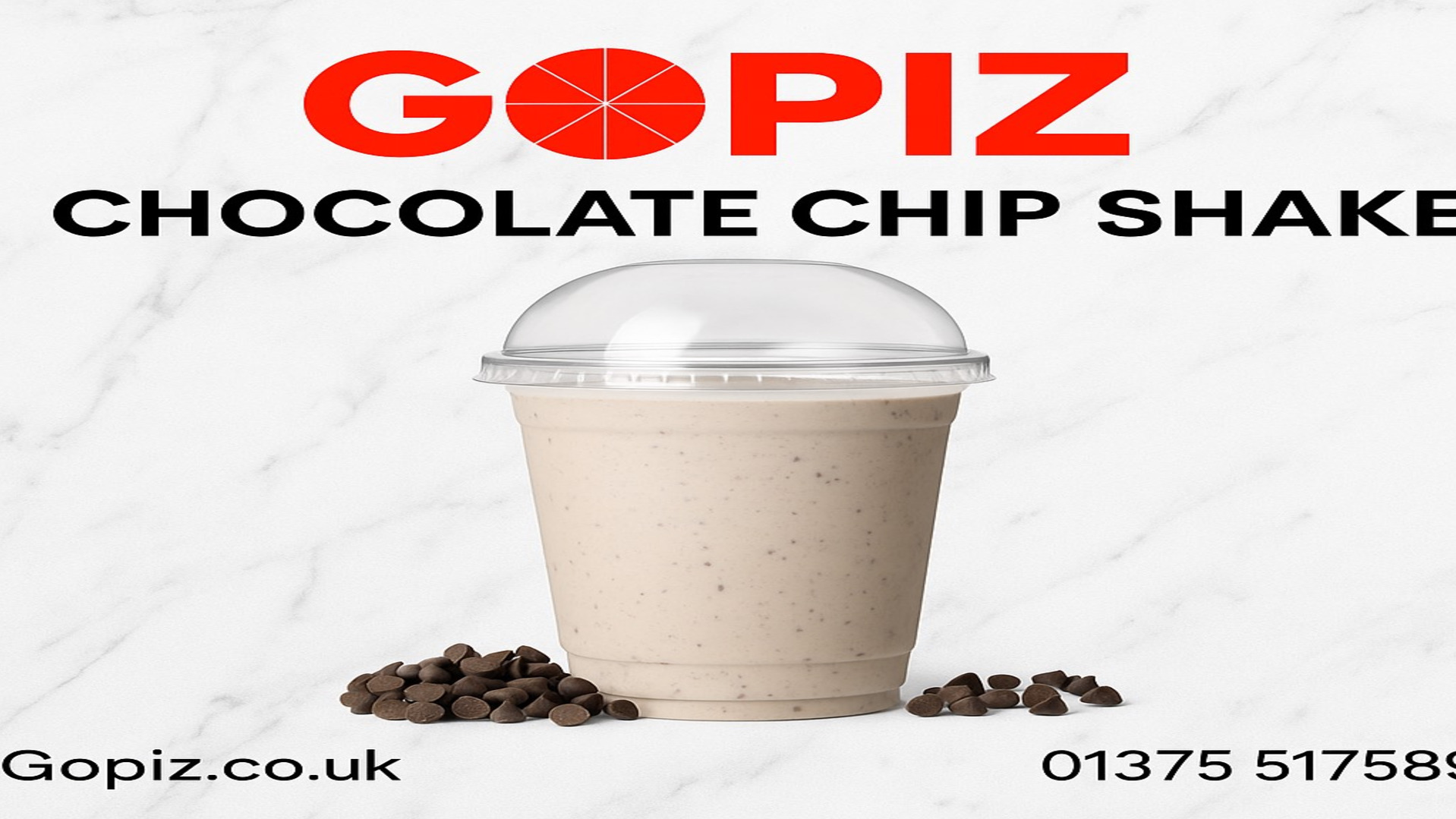 Chocolate Milkshake - Pizza Collection in Grays RM17