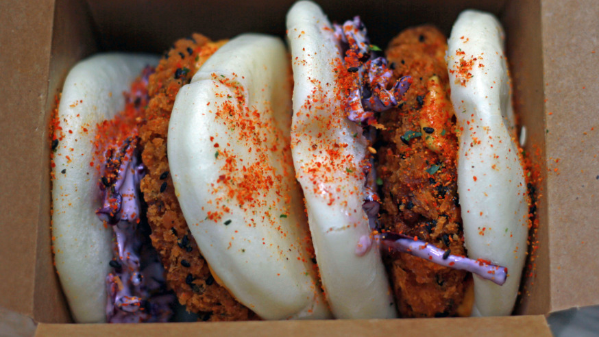 Sweet Potato Bao Bun - Curries Collection in Horn Hill SL9