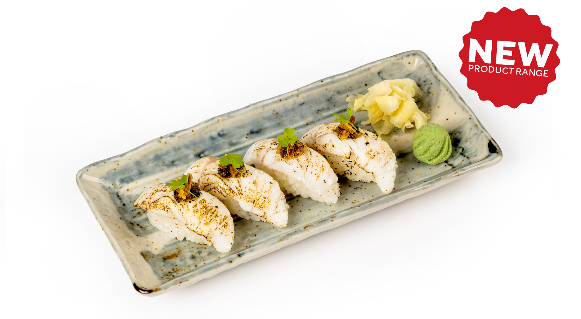 TORCHED SEABASS NIGIRI - Futomaki Collection in Temple Mills E10