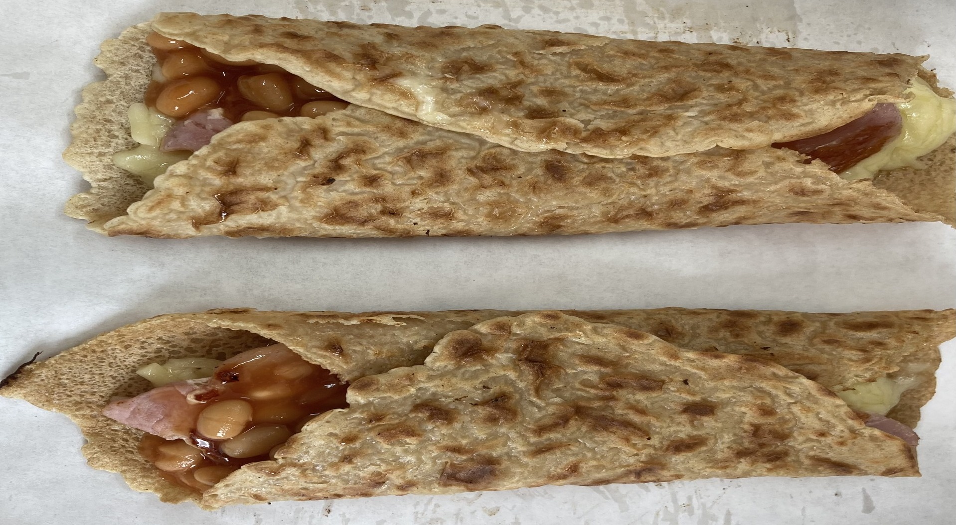 Filled Double Oatcake - Veggie Collection in Newcastle Under Lyme ST5