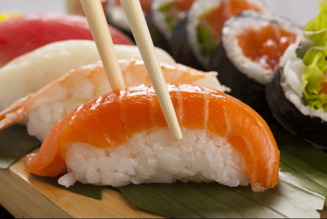 Salmon Nigiri - Futomaki Collection in South Tottenham N15