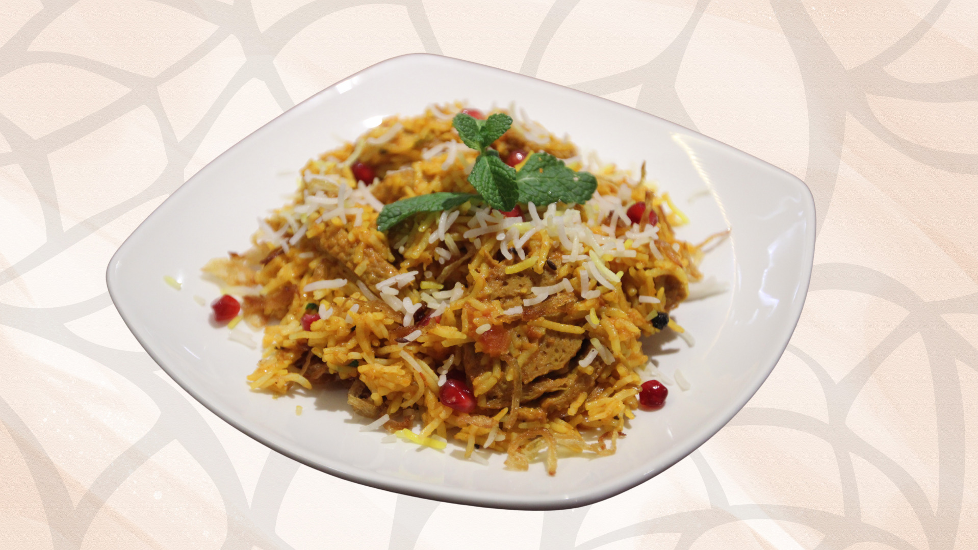 V2. Vegan Chicken Biryani 🌶🌶 (VE) - Best Delivery in West Norwood SE27