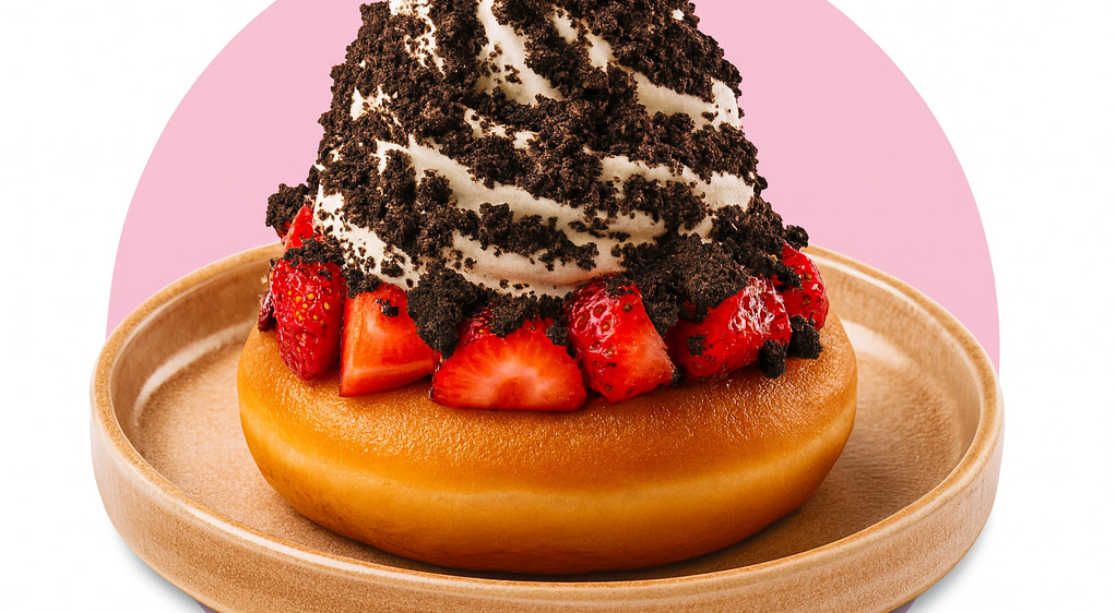 The Strawberries & Oreo Donut Swirl - Pudding Collection in Stratton Chase HP8