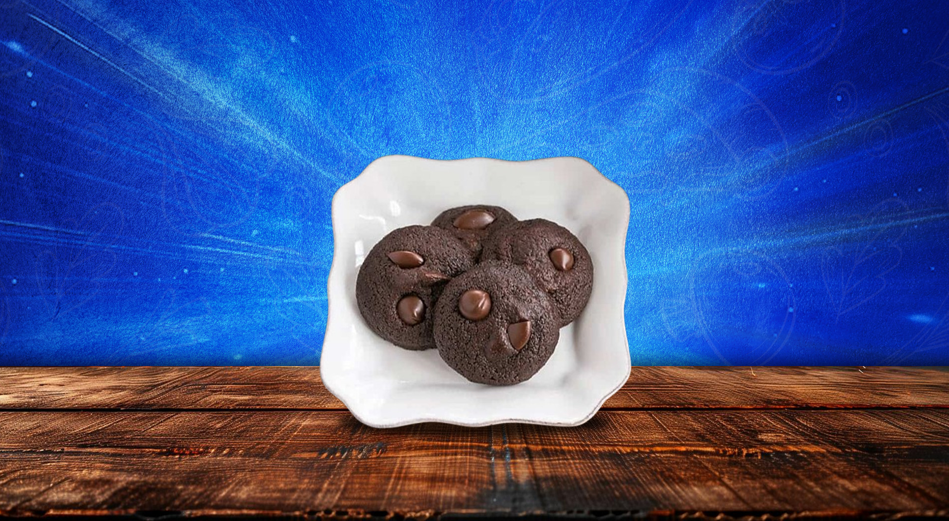 4 Double Chocolate Cookies - Calzone Collection in Hollingbury BN1