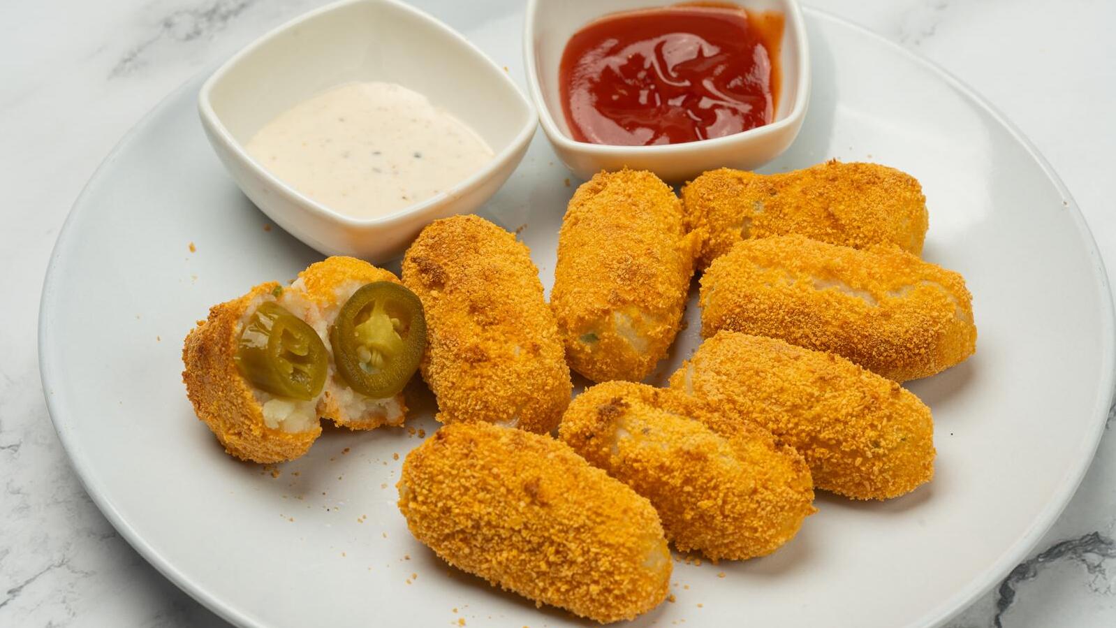 6 Jalapeño Cream Cheese Poppers - Stonebaked Pizza Delivery in The Borough SE1